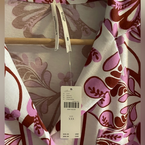 Anthropologie Long Sleeve Knit Pajama Top - Picture 5 of 6